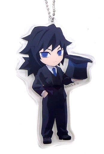 Giyu Tomiokau Demon Slayer: Kimetsu no Yaiba SD Trading Acrylic Charm Special Event Kimetsu no Utage Limited Charm [USED]