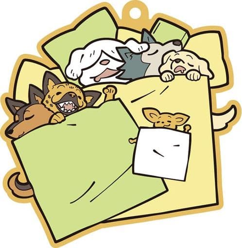 Everyone in the Dorm Room Beastars Buddycolle Rubber Mascot Key Ring [USED]