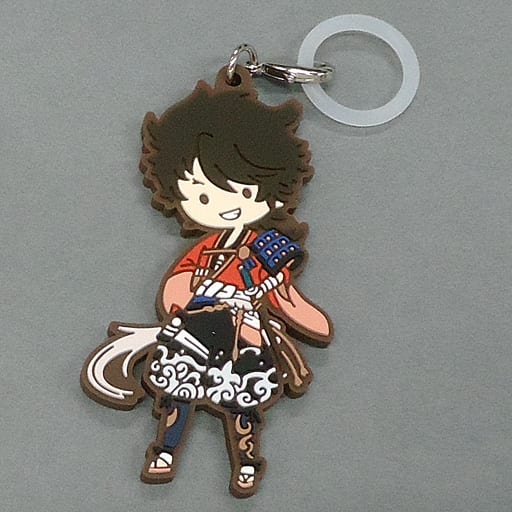 Mutsunokami Yoshiyuki Umbrella Marker Touken Ranbu ONLINE TORUPAKA! Umbrella Marker Ichi Key Chain [USED]