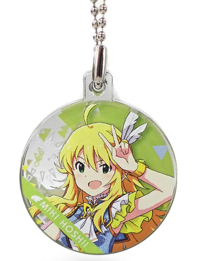 Miki Hoshii THE IDOLM@STER Million Live! Theater Days! Mini Charm Angel Ani On Theater Lumiere Papillon Cafe Limited Charm [USED]