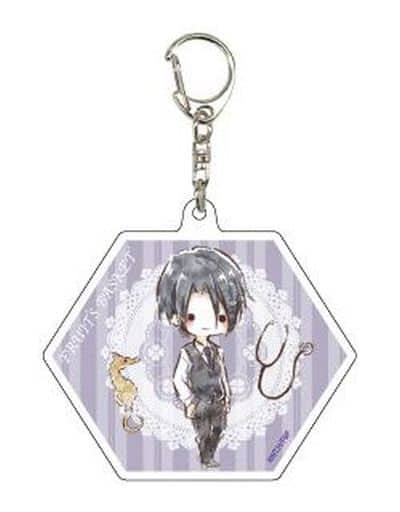 Souma Hatori Fruits Basket Graph Art Design Acrylic Key Chain 01 Key Chain [USED]
