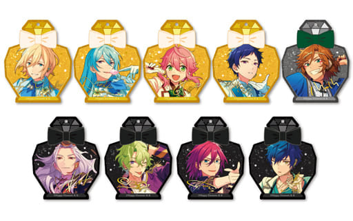 Eichi Tenshouin, etc. Ensemble Stars! Lamelame Acrylic Keychain Bbox All 9 Types Set Key Chain [USED]