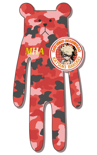 Craftholic x My Hero Academia Katsuki Bakugo Plush Toy Mascot with Can Badge Plush [USED]