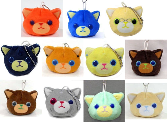 Otoya Ittoki, etc. Uta no Prince Sama Prince Cat Enjoy Picnic Trading Korokoro Mascot All 11 Types Set Key Chain [USED]