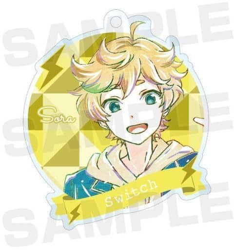 Sora Harukawa Ensemble Stars! Ani-Art Trading Acrylic Key Chains Ver.B Key Chain [USED]