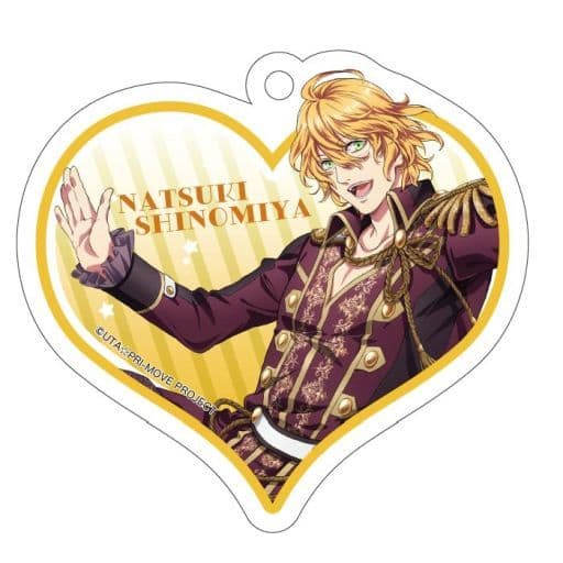 Natsuki Shinomiya Uta no Prince Sama: Maji Love Kingdom Acrylic Key Chain SHINING Ver. Key Chain [USED]
