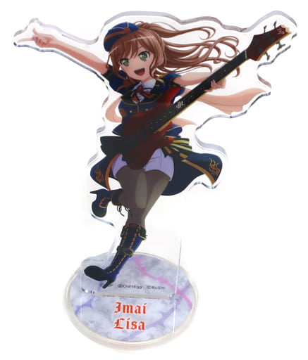 Lisa Imai Roselia BanG Dream! Acrylic Stand Roselia x Raise A Suilen Joint Live: Rausch und/and Craziness Eve Festival Limited Acrylic Stand [USED]