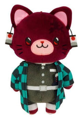 Tanjiro Kamado Demon Slayer: Kimetsu no Yaiba Plush Key Chain with Eye Mask withCAT Key Chain [USED]