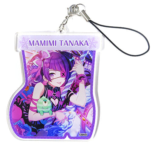 Mamimi Tanaka THE IDOLM@STER Shiny Colors Trading Acrylic Straps Part 2 The IDOLM@STER Tokyu Hands Limited Key Chain [USED]