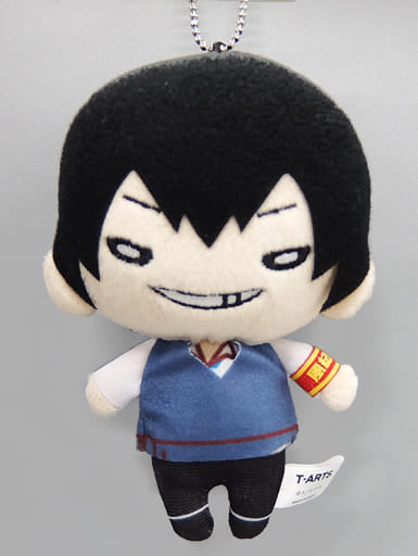 Kyoya Hibari Uniform Reborn! Nitotan Plush Toy with Ball Chain Jump Shop Limited Key Chain [USED]