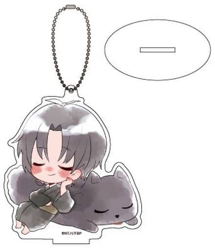 Souma Shigure 04 Fruits Basket Suyachara Acrylic Stand Key Chain Key Chain [USED]