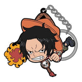 Portgas D. Ace Battle Mode Ver. One Piece Tsumamare Key Chain Key Chain [USED]