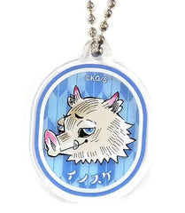 Inosuke Hashibira Demon Slayer: Kimetsu no Yaiba Special Acrylic Charm Jump Festa 2020 Limited Nezuko's Bean Confectionery Bundled Items Charm [USED]