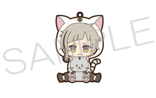 Atsushi Nakajima Bungo Stray Dogs Dakigurumi Rubber Strap Key Chain [USED]