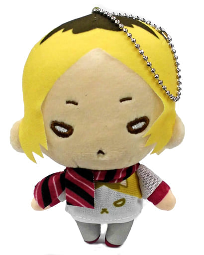 Kenma Kozume Plain Clothes Haikyu!! TO THE TOP Nitotan Plush Toy with Ball Chain Jump Festa 2020 Limited Key Chain [USED]