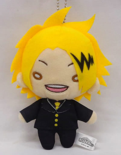 My Hero Academia Denki Kaminari Party Nitotan Plush Toy with Ball Chain Jump Festa 2020 Limited Plush [USED]