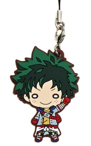 Izuku Midoriya My Hero Academia Nitotan Survival Rubber Mascot Jump Festa 2020 Limited Key Chain [USED]