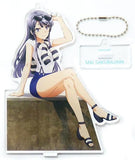 Mai Sakurajima Rascal Does Not Dream of Bunny Girl Senpai Acrylic Stand Keychain Big Don Quijote Limited Key Chain [USED]