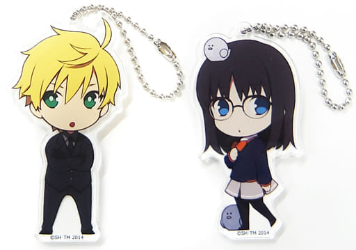 Ayaka Sajo Saber Fate/Prototype: Fragments of Sky Silver Acrylic Charm Set ANIPLEX+ Limited Dramacd & Originalsoundtrack 5 Shoshite Seiken wa Kagayaku Purchase Benefits Set of 2 Charm [USED]