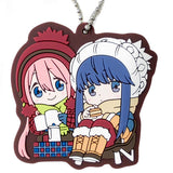 Nadeshiko Rin Laid-Back Camp Capsule Rubber Mascot 003 Key Chain [USED]