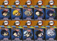 Tanjiro Kamado, etc. Demon Slayer: Kimetsu no Yaiba UFO Tsumamare Acrylic Key Chain Mascot All 10 Types Set Key Chain [USED]
