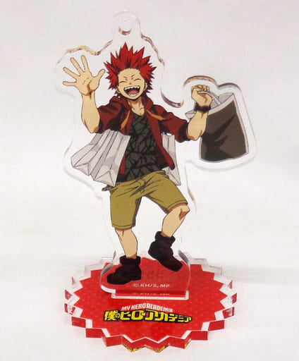 My Hero Academia Eijirou Kirishima Acrylic Stand Keychain Hero's Holiday at Marui Exclusive Keychains [USED]