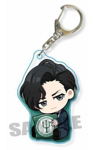 Shizuka Homura Psycho-Pass 3 Gyugyutto Acrylic Key Chain Key Chain [USED]