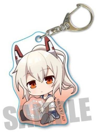 Ayanami Azur Lane Gyugyutto Acrylic Key Chain Key Ring [USED]
