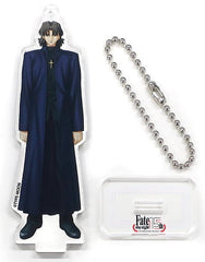 Kirei Kotomine Fate/stay night Acrylic Mascot Type-Moon Exhibition Fate/Stay Night: 15 Years of Trajectory Limited Key Chain [USED]