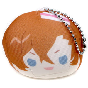 Chuuya Nakahara Bungo Stray Dogs x Sanrio Characters Omanjuu Niginigi Mascot Key Ring [USED]