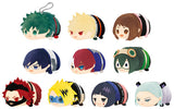 Izuku Midoriya, etc. My Hero Academia Heroes Rising Mochimochi Mascot All 10 Types Set Key Ring [USED]