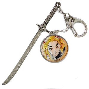 Kyojuro Rengoku Demon Slayer: Kimetsu no Yaiba Collection Charm Big Jump Festa 2020 Limited Charm [USED]