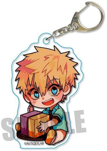 Kou Minamoto Toilet Bound Hanako kun Gyugyutto Acrylic Key Chain Favorite Food Ver. Key Ring [USED]