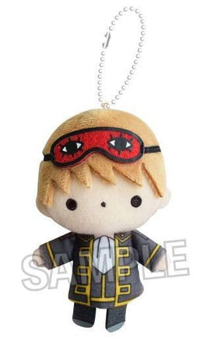 Sougo Okita Gintama X Sanrio Characters Yubi no Ue Series Mascot Key Chain [USED]