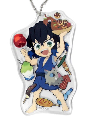 Inosuke Hashibira Demon Slayer: Kimetsu no Yaiba Acrylic Charms ufotable cafe Summer Festival Event Limited Charm [USED]