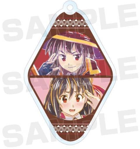 Megumin Yun Yun KonoSuba: God's Blessing on this Wonderful World! Legend of Crimson Ani-Art Trading Acrylic Key Chain Key Chain [USED]
