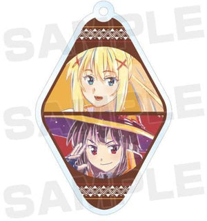 Darkness Megumin KonoSuba: God's Blessing on this Wonderful World! Legend of Crimson Ani-Art Trading Acrylic Key Chain Key Chain [USED]