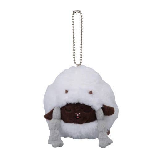 Wooloo Pokemon Mascot Snorlax's Yawn Pokemon Center Limited Key Chain [USED]