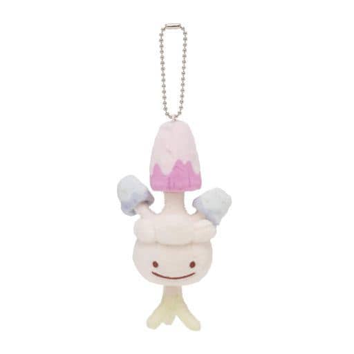 Morelull Pokemon Transform! Metamon Mascot Pokemon Center Limited Key Chain [USED]