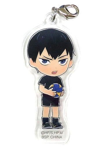 Tobio Kageyama Haikyu!! TO THE TOP Ichiban Kuji Tsuwamono Shuugou! All Japan Youth Acrylic Charm Kyun Chara Illustrations Prize G Charm [USED]