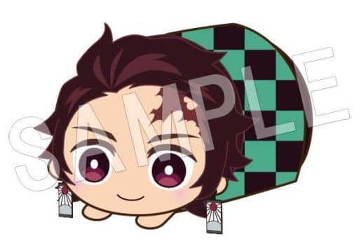 Tanjiro Kamado Demon Slayer: Kimetsu no Yaiba Mamekororin Plush Mascot Plush Toys [USED]