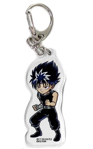 Hiei Yu Yu Hakusho 100% Maji Battle Acrylic Key Chain Jump Festa 2020 Limited Key Chain [USED]