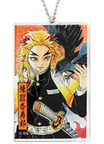 Kyojuro Rengoku Demon Slayer: Kimetsu no Yaiba Acrylic Key Chain Collection Key Chain [USED]