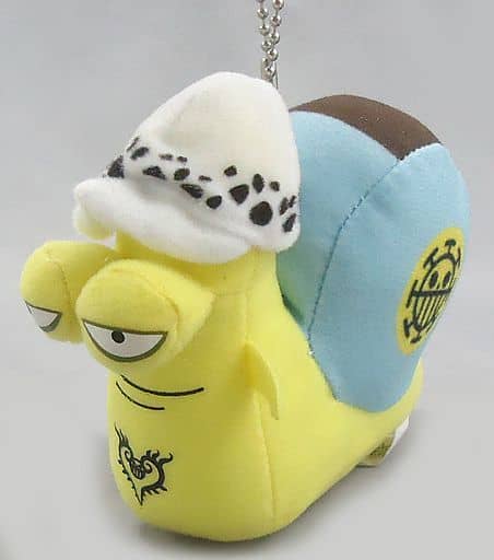 Denden Mushi Law One Piece Kaban ni Tsukerareru Dekkai Manekko Nuigurumi Minna to Koushin Mascot [USED]