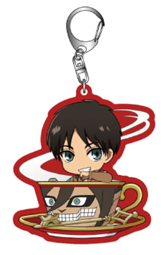 Ellen Yeager Attack on Titan Cup in Series Trading Acrylic Key Chains Key Chain [USED]
