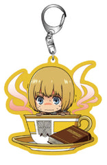 Armin Arlert Attack on Titan Cup in Series Trading Acrylic Key Chains Key Chain [USED]