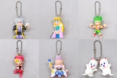 Setzer, etc. Final Fantasy VI FF Swing Part 2 All 6 Types Set Key Chain [USED]