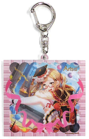 Ichigaya Arisa Bang Dream! Girls Band Party! Chocolate Motif Acrylic Key Chain Key Ring [USED]