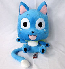 Happy Fairy Tail Taito Kuji Honpo Minna de Happy Extra Large Happy Plush Toy Last Haapy Prize with Tag Plush Toys [USED]