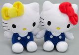 Hello Kitty Hello Mimmy Plush Toy Set Hello Kitty Sanrio Atari Kuji 50th Anniversary Atari Kuji Last Special Prize Plush Toys [USED]